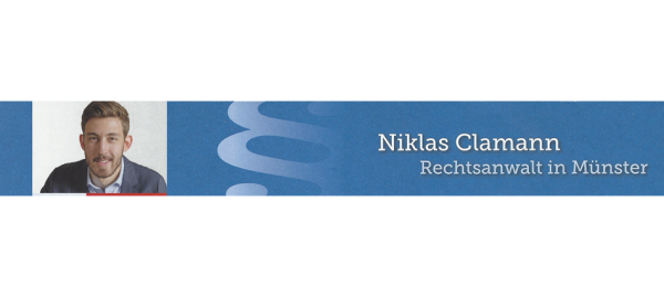 Rechtsanwalt Niklas Clamann