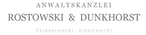 Anwaltskanzlei Rostowski & Dunkhorst