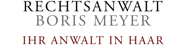 Rechtsanwalt Boris Meyer | Weil es Ihr Recht ist