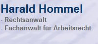 Rechtsanwalt Harald Hommel