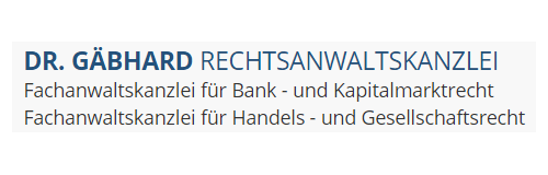 Anwaltskanzlei Dr. Gäbhard