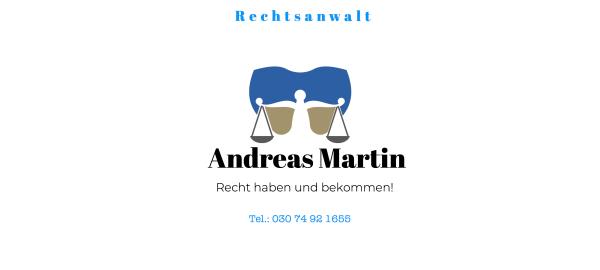 Rechtsanwalt Andreas Martin
