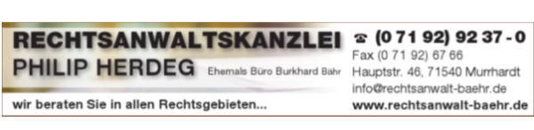 Kanzlei Burkhard Bähr