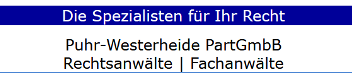 Puhr-Westerheide PartGmbB