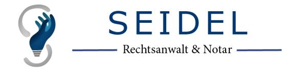 SEIDEL | Rechtsanwalt & Notar