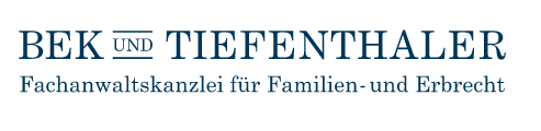 Bek & Tiefenthaler | Fachanwaltskanzlei für Familienrecht und Erbrecht