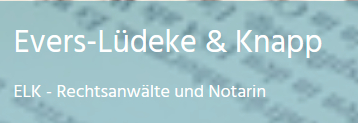 ELK Rechtsanwälte und Notarinnen Evers-Lüdeke & Knapp