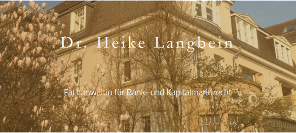 Rechtsanwältin Dr. Heike Langbein