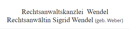 Rechtsanwaltskanzlei Wendel
