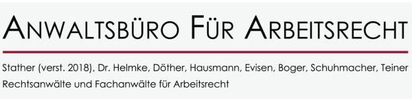 Anwaltsbüro für Arbeitsrecht