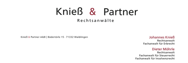 Knieß & Partner mbB