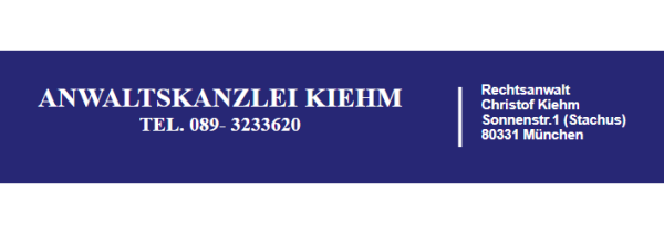 Rechtsanwaltskanzlei Kiehm