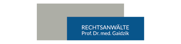 Rechtsanwälte Prof. Dr. med. Gaidzik