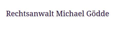 Kanzlei Michael Gödde