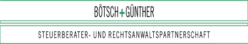 BÖTSCH + GÜNTHER Steuerberater- und Rechtsanwaltspartnerschaft mbB