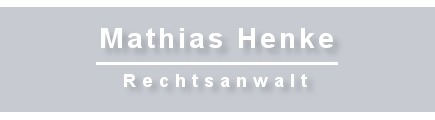 Anwaltskanzlei M. Henke