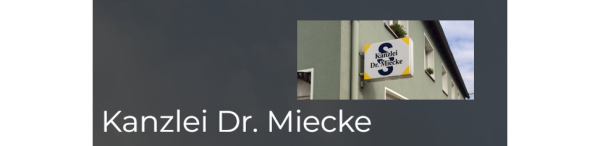 Kanzlei Dr. Miecke