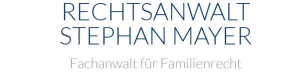 Rechtsanwalt und Fachanwalt für Familienrecht Stephan Mayer