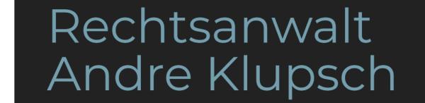 Kanzlei Andre Klupsch