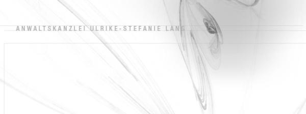 Rechtsanwältin Ulrike-Stefanie Lang