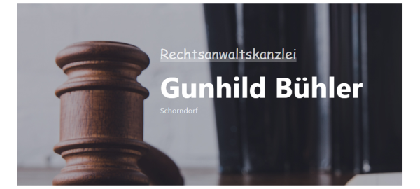 Rechtsanwaltskanzlei Gunhild Bühler