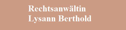 Anwaltskanzlei Lysann Berthold