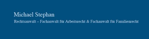 Anwaltskanzlei Michael Stephan